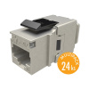ABCtech MULTIPACK 24 ks - rychlozařezávací keystone Solarix CAT6 STP SXKJ-6-STP-BK-NA ABCtech MULTIPACK 24 ks - rychlozařezávací keystone Solarix CAT6 STP SXKJ-6-STP-BK-NA