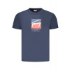 Pánske tričko s krátkym rukávom Tommy Hilfiger, modré Blu XL Pánske tričko s krátkym rukávom Tommy Hilfiger, modré Blu XL