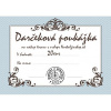 Darčeková poukážka 20€ Darčeková poukážka 20€