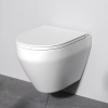 Závesné WC AM.PM Spirit V2.0 CSB190P0SC Bezokrajová, s sedadlom Softclose, Biela Závesné WC AM.PM Spirit V2.0 CSB190P0SC Bezokrajová, s sedadlom Softclose, Biela