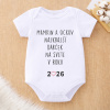 Handel Detské body - Najkrajší darček Farba: biela, Veľkosť: 12-18M Handel Detské body - Najkrajší darček Farba: biela, Veľkosť: 12-18M