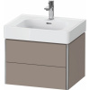 DURAVIT XSquare závesná skrinka pod umývadlo, 2 zásuvky, 584 x 470 x 397 mm, bazalt matný, XS4378043430000 DURAVIT XSquare závesná skrinka pod umývadlo, 2 zásuvky, 584 x 470 x 397 mm, bazalt matný, XS4378043430000