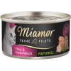 MMR MIAMOR Feine Filets Naturell Tuna with crab - mokré krmivo pre mačky - 80g MMR MIAMOR Feine Filets Naturell Tuna with crab - mokré krmivo pre mačky - 80g