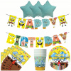 Narodeninová Súprava SpongeBob – Party Dekorácie (46 kusov) Narodeninová Súprava SpongeBob – Party Dekorácie (46 kusov)