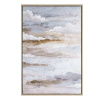 Ručne maľovaný obraz na plátne s rámom - abstraktná obloha 60 x 90 cm Ručne maľovaný obraz na plátne s rámom - abstraktná obloha 60 x 90 cm
