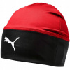 Puma Liga Beanie čiapka čierna červená Puma Liga Beanie čiapka čierna červená