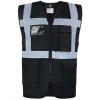 Korntex Hamburg Multifunkčná reflexná vesta KX810 Black L Korntex Hamburg Multifunkčná reflexná vesta KX810 Black L