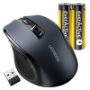 Bezdrôtová myš UGREEN 2.4 GHz + Bluetooth 5.0 (čierna) Bezdrôtová myš UGREEN 2.4 GHz + Bluetooth 5.0 (čierna)