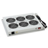 TRITON Ventilační jednotka horní (spodní), 6 ventilátorů-230V/90W, termostat, šedá TRITON Ventilační jednotka horní (spodní), 6 ventilátorů-230V/90W, termostat, šedá