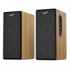 Genius reproduktory SP-HF1220BT, 2.0, 45W, hnedá - čierná, Bluetooth Genius reproduktory SP-HF1220BT, 2.0, 45W, hnedá - čierná, Bluetooth