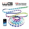 WG - Chytrý LED pásek WG11, 10 metrů, s aplikaci, IP 65, se síťovým adaptérem WG - Chytrý LED pásek WG11, 10 metrů, s aplikaci, IP 65, se síťovým adaptérem