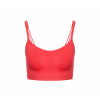 Tchibo - Bezšvová korzetová podprsenka s čipkou - pre dámy - veľ. S 36/38 - farba: červená Tchibo - Bezšvová korzetová podprsenka s čipkou - pre dámy - veľ. S 36/38 - farba: červená