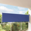 zahrada-XL Zaťahovacia bočná markíza na terasu 100x300 cm, modrá 48341 zahrada-XL Zaťahovacia bočná markíza na terasu 100x300 cm, modrá 48341