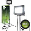 LED Halogénový Reflektor 100W Pracovná Lampa Stojan Stavebný 4000K LED Halogénový Reflektor 100W Pracovná Lampa Stojan Stavebný 4000K