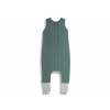 Sleepee Mušelínový spací vak s nohavicami Ocean Green Veľkosť: M Sleepee Mušelínový spací vak s nohavicami Ocean Green Veľkosť: M