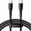 JOYROOM SA32-CC3 opletený nabíjací a dátový kábel PD 60W USB-C/USB-C - na iPhone/iPad/MacBook/AirPods - 1 m - čierny - možnosť vrátiť tovar ZADARMO do 30tich dní JOYROOM SA32-CC3 opletený nabíjací a dátový kábel PD 60W USB-C/USB-C - na iPhone/iPad/MacBook/AirPods - 1 m - čierny - možnosť vrátiť tovar ZADARMO do 30tich dní