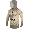 Tričko Delphin s Kapucňou UV ARMOR 50+ Trout Veľkosť XXL Tričko Delphin s Kapucňou UV ARMOR 50+ Trout Veľkosť XXL