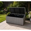 Ratanový záhradný úložný box BestBerg BBRF-B1G / 115 × 55 × 57 cm / sivá Ratanový záhradný úložný box BestBerg BBRF-B1G / 115 × 55 × 57 cm / sivá
