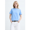 Calvin Klein tričko dámske bavlnené LV147C857G modrá S Calvin Klein tričko dámske bavlnené LV147C857G modrá S