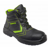 BENNON BASIC S3 HIGH / Členková obuv S3 - čierna/zelená 43 BENNON BASIC S3 HIGH / Členková obuv S3 - čierna/zelená 43