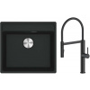 Súprava granitový drez Franke Maris 114.0661.384, kuchynská batéria Oltens Borga 35207300 Súprava granitový drez Franke Maris 114.0661.384, kuchynská batéria Oltens Borga 35207300