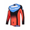Dres TECHSTAR KNIF, ALPINESTARS (oranžová/černá/modrá, vel. M) Dres TECHSTAR KNIF, ALPINESTARS (oranžová/černá/modrá, vel. M)