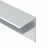 Covestro Ukončovací profil ALU-F Bočný F profil na hrúbku 8mm z hliníka Farba: elox strieborný, Dĺžka: 2000, Sila dosky: pre silu PC 8 | cena za ks Covestro Ukončovací profil ALU-F Bočný F profil na hrúbku 8mm z hliníka Farba: elox strieborný, Dĺžka: 2000, Sila dosky: pre silu PC 8 | cena za ks