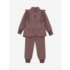 Enfant En*Fant dievčenský termo set s volánikmi - Rose Taupe Veľkosť: 98 Enfant En*Fant dievčenský termo set s volánikmi - Rose Taupe Veľkosť: 98