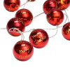 ACA Lighting LED vianočné girlanda - guličky červené, teplá biela, 3x batéria AA, 160 cm, IP20 ACA Lighting LED vianočné girlanda - guličky červené, teplá biela, 3x batéria AA, 160 cm, IP20