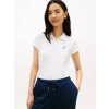 Tommy Hilfiger dámska biele polo tričko WW0WW49259YBL L Tommy Hilfiger dámska biele polo tričko WW0WW49259YBL L