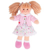 Bigjigs Toys Látková bábika Poppy 28 cm Bigjigs Toys Látková bábika Poppy 28 cm