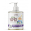 DĚTSKÝ SPRCHOVÝ GEL A ŠAMPON NA VLASY 2v1 - BABY SHAMPOO AND BODY WASH - s bylinkami BIO 300 ml WOODENSPOON DĚTSKÝ SPRCHOVÝ GEL A ŠAMPON NA VLASY 2v1 - BABY SHAMPOO AND BODY WASH - s bylinkami BIO 300 ml WOODENSPOON