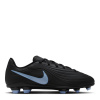 Nike Tiempo Club Junior Firm Ground Football Boots Black/Blue 2 (34) Nike Tiempo Club Junior Firm Ground Football Boots Black/Blue 2 (34)