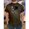 Vtipné tričko Love motokros Tričko pánske - veľkosť: S, Tričko pánske - farba: Khaki zelená Vtipné tričko Love motokros Tričko pánske - veľkosť: S, Tričko pánske - farba: Khaki zelená