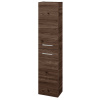 Dreja Vysoká skriňa DOOR SV1D2 35 - D25 Teak / Úchytka T04 / D25 Teak / Levé Dreja Vysoká skriňa DOOR SV1D2 35 - D25 Teak / Úchytka T04 / D25 Teak / Levé