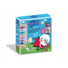 Okenní samolepky a omalovánky Peppa Pig s barvami v krabici 25x26,5x5cm Okenní samolepky a omalovánky Peppa Pig s barvami v krabici 25x26,5x5cm