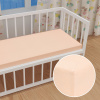 Detské jersey napínacie prestieradlo do postieľky JR-021 Púdrové 70 x 140 x 10 cm - do postieľky Detské jersey napínacie prestieradlo do postieľky JR-021 Púdrové 70 x 140 x 10 cm - do postieľky