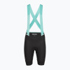Dámske cyklistické šortky Castelli Prima 2 DT W dark grey/pool blue Dámske cyklistické šortky Castelli Prima 2 DT W dark grey/pool blue