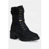 Semišové topánky Tommy Hilfiger TH SHEARLING LACE UP BOOT FW0FW08999 čierna EUR 41 Semišové topánky Tommy Hilfiger TH SHEARLING LACE UP BOOT FW0FW08999 čierna EUR 41