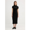 Šaty Tommy Hilfiger WW0WW47860 čierna XL Šaty Tommy Hilfiger WW0WW47860 čierna XL