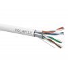 Kabel Solarix STP kabel Cat 6A drát 500m LSOH - cívka Kabel Solarix STP kabel Cat 6A drát 500m LSOH - cívka