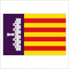 Živicová magnetka - vlajka Španielsko - Malorka Živicová magnetka - vlajka Španielsko - Malorka