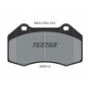 TEXTAR Sada brzdových platničiek kotúčovej brzdy TEXTAR 2416201 TEXTAR Sada brzdových platničiek kotúčovej brzdy TEXTAR 2416201