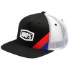 100% šiltovka Cornerstone Trucker, 100% (černá/bílá) 100% šiltovka Cornerstone Trucker, 100% (černá/bílá)