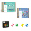 Connetix Tiles Kuličkodráha PASTEL (106 ks) + rozšíření (80 ks) + svítící kuličky MAMIS Connetix Tiles Kuličkodráha PASTEL (106 ks) + rozšíření (80 ks) + svítící kuličky MAMIS