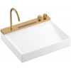 Hansgrohe Avalegra umývadlo s batériou 58x47.5 cm obdĺžnik klasické umývadlo-vstavané umývadlo biela lesklá 22472140 Hansgrohe Avalegra umývadlo s batériou 58x47.5 cm obdĺžnik klasické umývadlo-vstavané umývadlo biela lesklá 22472140