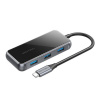Adaptér Vention TFBHB USB Type-C - USB Type-C + 3 x USB-A + zásuvka HDMI 4K@60Hz, sivá Adaptér Vention TFBHB USB Type-C - USB Type-C + 3 x USB-A + zásuvka HDMI 4K@60Hz, sivá