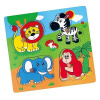 Drevené puzzle s úchytmi pre najmenších Viga ZOO Drevené puzzle s úchytmi pre najmenších Viga ZOO