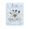 CEBA BABY Podložka prebaľovacia mäkká na komodu (50x70) Disney Minnie & Mickey Blue TH-143-127-665 CEBA BABY Podložka prebaľovacia mäkká na komodu (50x70) Disney Minnie & Mickey Blue TH-143-127-665