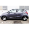Ochranné lišty dverí Hyundai i10 5D 13R a vyššie, MODEL F-49 Ochranné lišty dverí Hyundai i10 5D 13R a vyššie, MODEL F-49